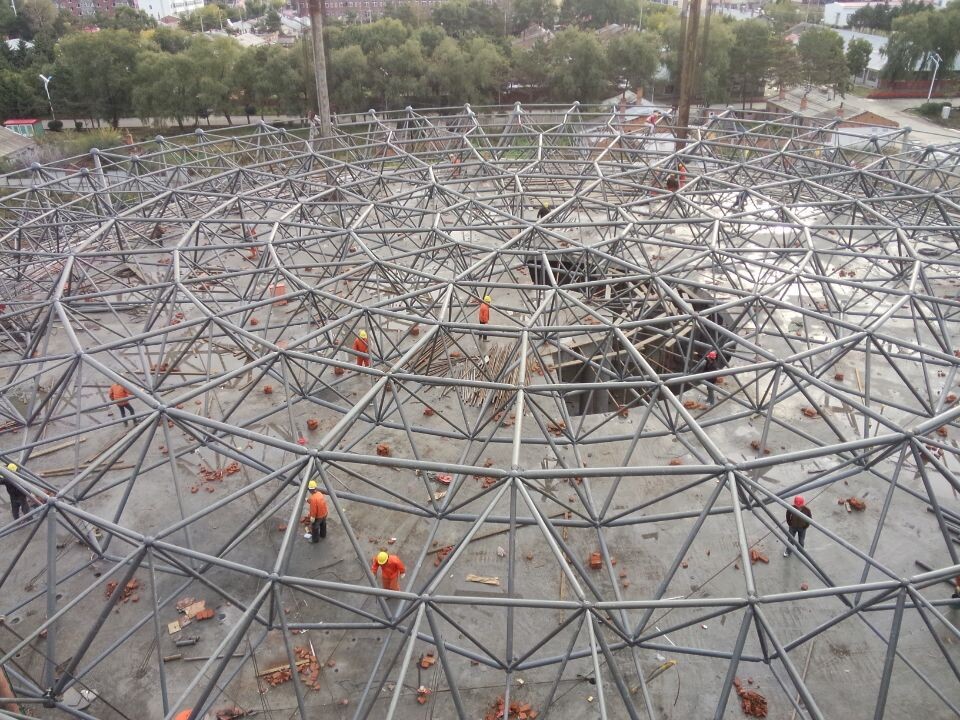 邓州全民健身中心网架